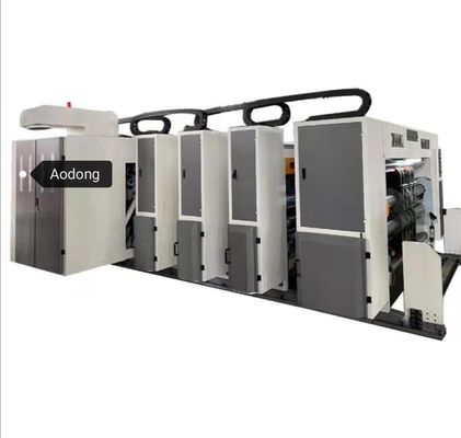 통 플렉소 인쇄술 배열하는 다이 절단 기계 200은 스택커로 / 민을 연결합니다