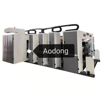 카톤 박스를 위한 다이 절단 기계를 배열하는 1-6color 플렉소 인쇄술