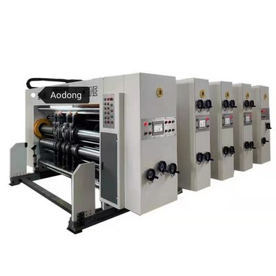 카톤 박스를 위한 다이 절단 기계를 배열하는 1-6color 플렉소 인쇄술